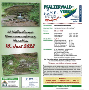 10.06.2023 Heltersberger Brunnenmarathon @ Hütte Am Zimmerkopf