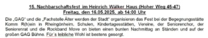 16.05.2025 Nachbarschaftsfest in Rheingönheim